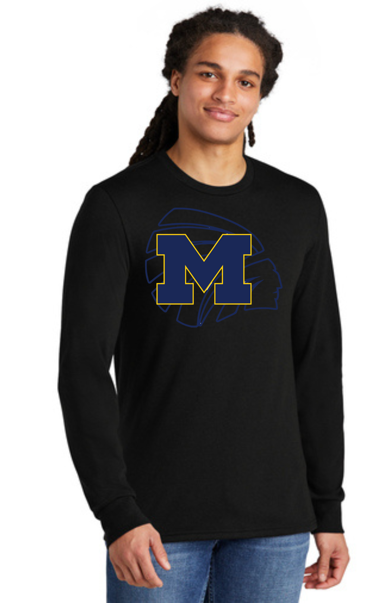 Meridian HS Adult Long Sleeve Shirt