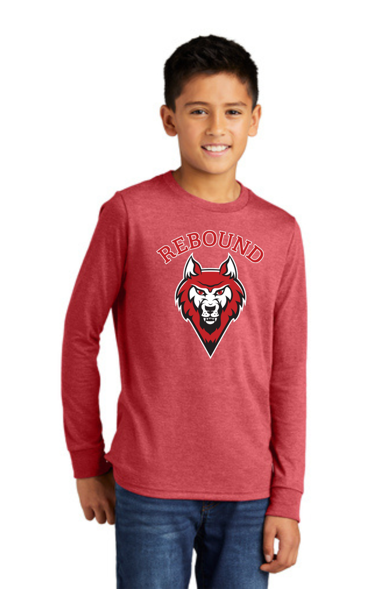 Rebound Academy Youth Long Sleeve Shirts