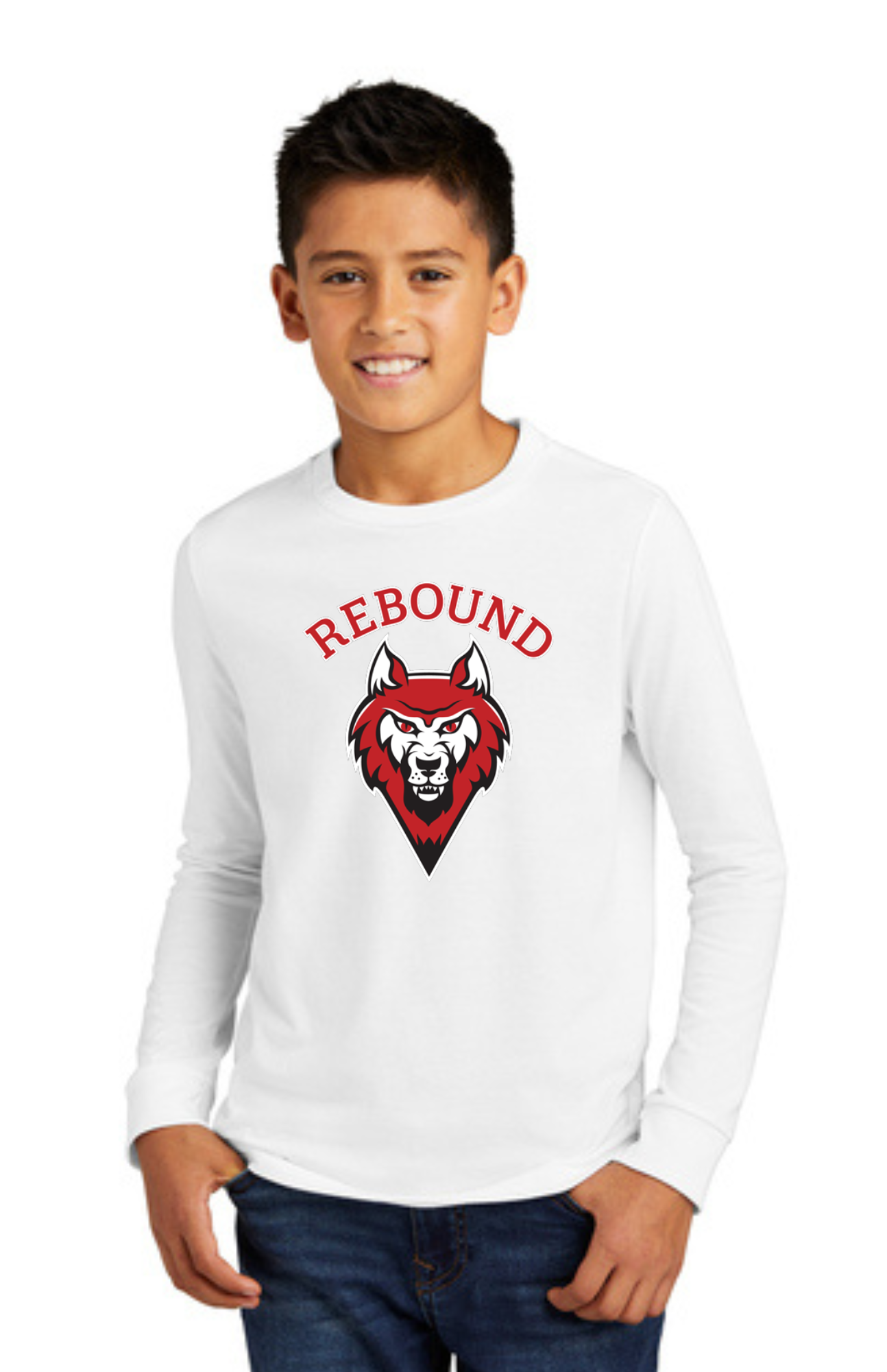 Rebound Academy Youth Long Sleeve Shirts