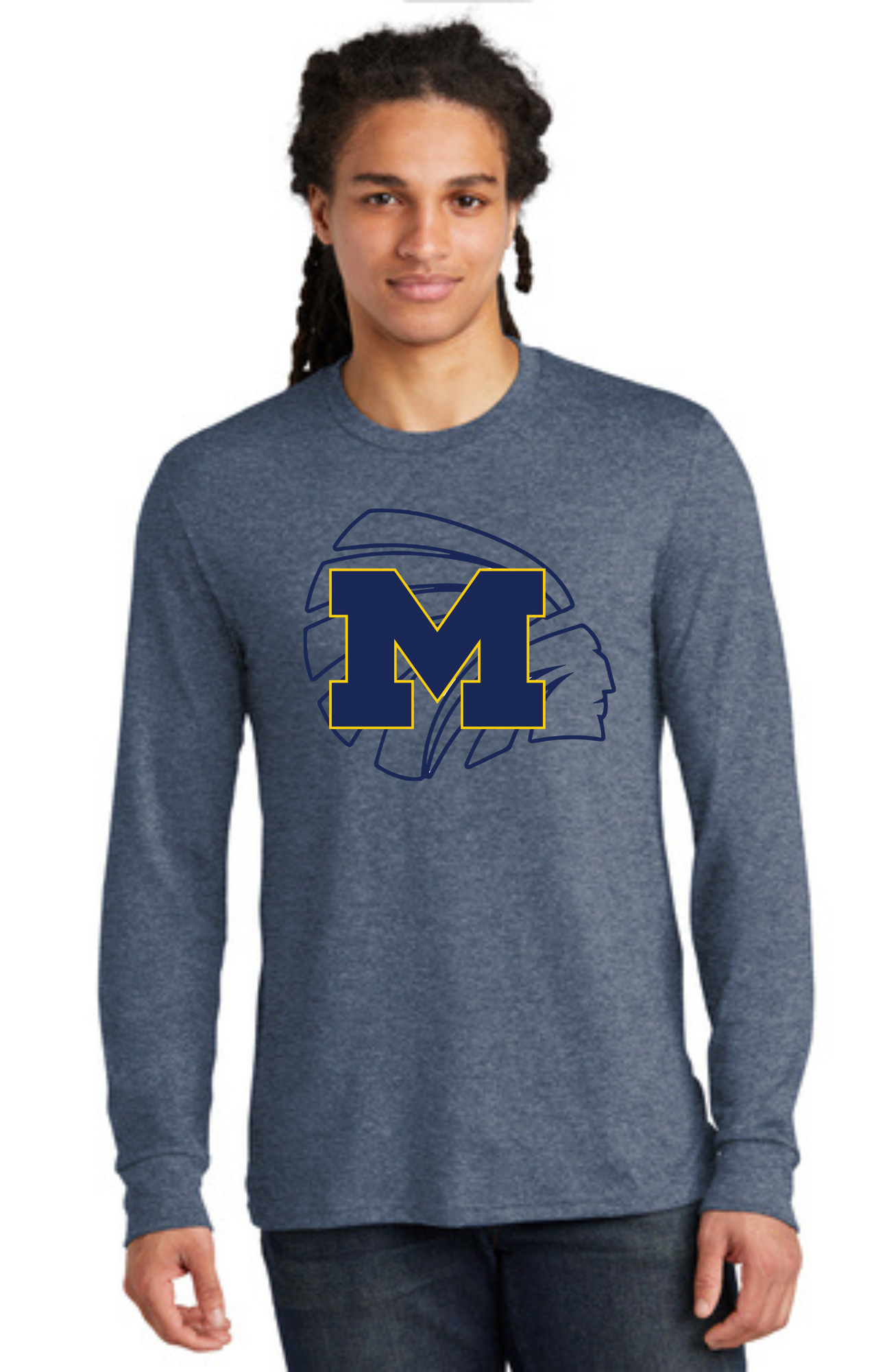 Meridian HS Adult Long Sleeve Shirt