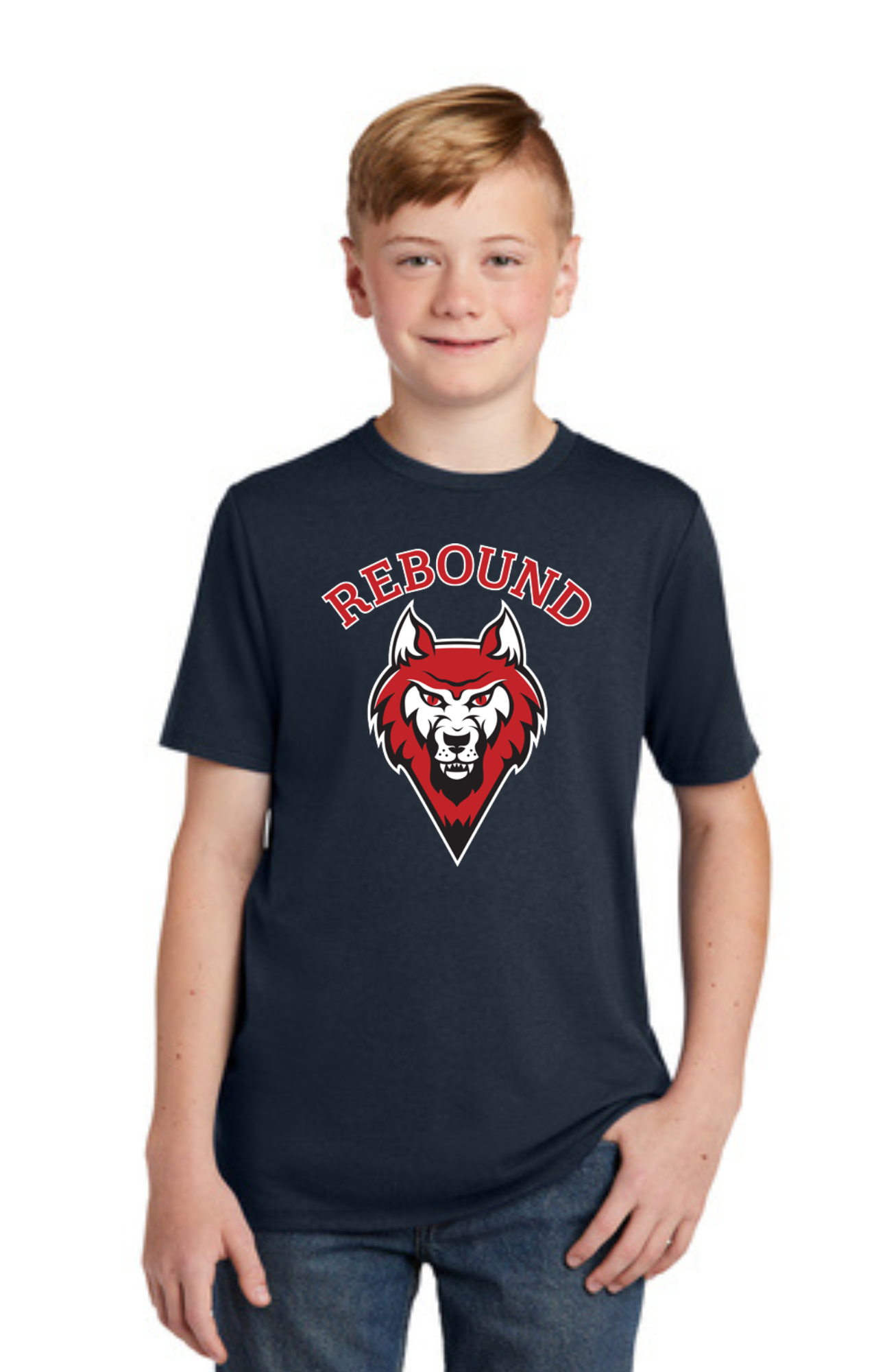 Rebound Academy  Youth Short Sleeve Shirts