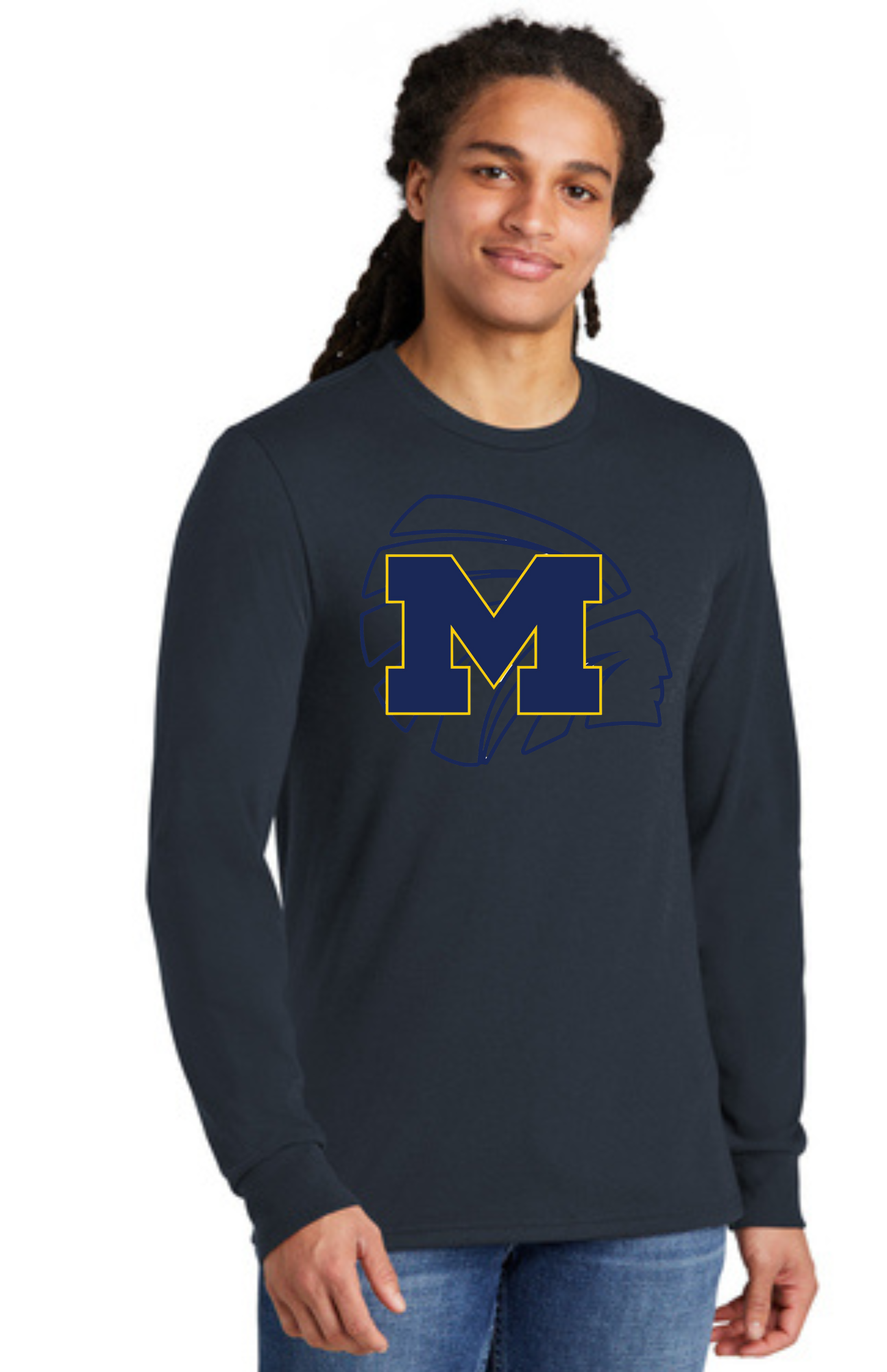 Meridian HS Adult Long Sleeve Shirt