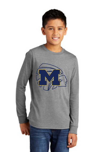 Meridian HS Youth Long Sleeve Shirts